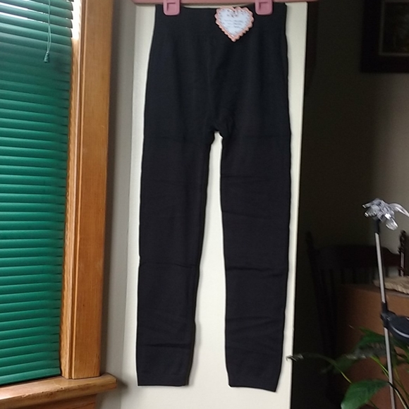 Hacci Dress With Fleece Lined Leggings - Picture 5 of 5